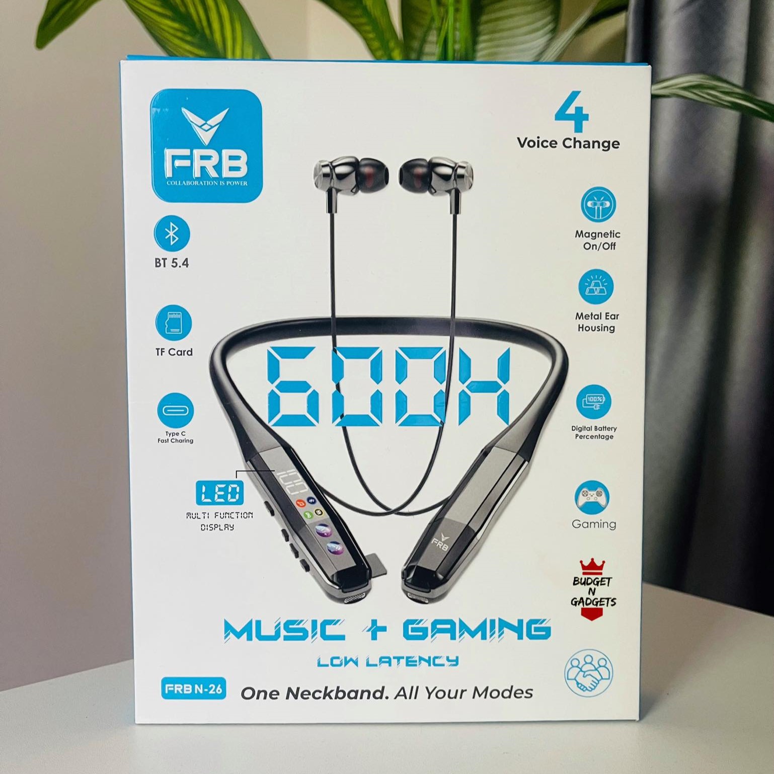 FRB 600h Wireless Neckband (FRB N-26)